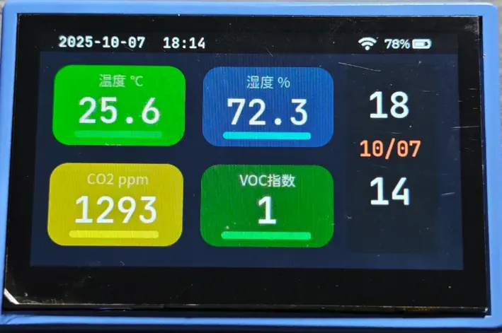 IoT Desktop Environmental Monitor